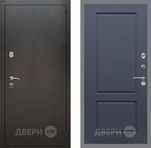 Входная металлическая Дверь Рекс (REX) 5 Серебро Антик FL-117 Силк титан в Жуковский