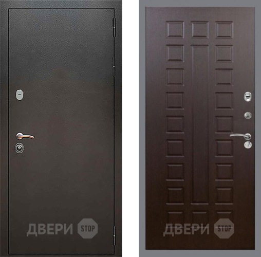 Входная металлическая Дверь Рекс (REX) 5 Серебро Антик FL-183 Венге в Жуковский