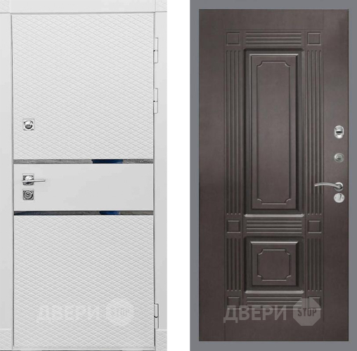Входная металлическая Дверь Рекс (REX) 15 Силк Сноу FL-2 Венге в Жуковский