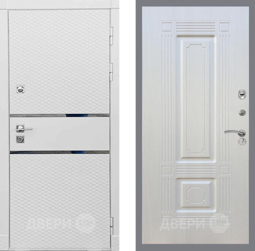 Входная металлическая Дверь Рекс (REX) 15 Силк Сноу FL-2 Лиственница беж в Жуковский