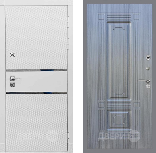 Входная металлическая Дверь Рекс (REX) 15 Силк Сноу FL-2 Сандал грей в Жуковский