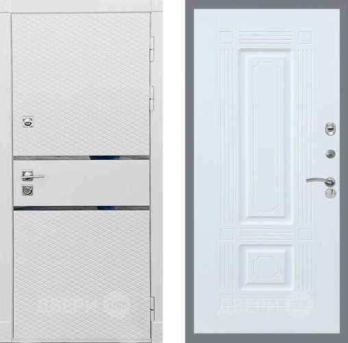 Входная металлическая Дверь Рекс (REX) 15 Силк Сноу FL-2 Силк Сноу в Жуковский