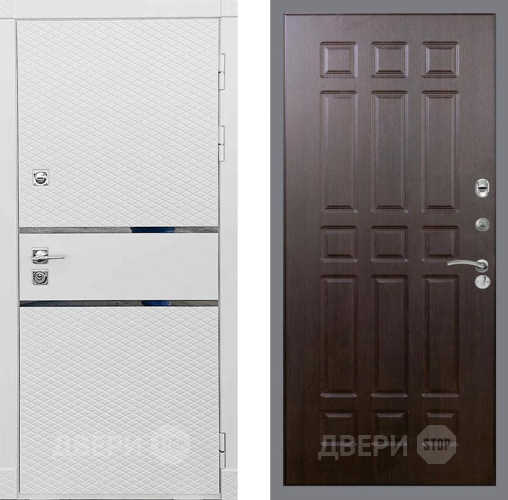 Входная металлическая Дверь Рекс (REX) 15 Силк Сноу FL-33 Венге в Жуковский