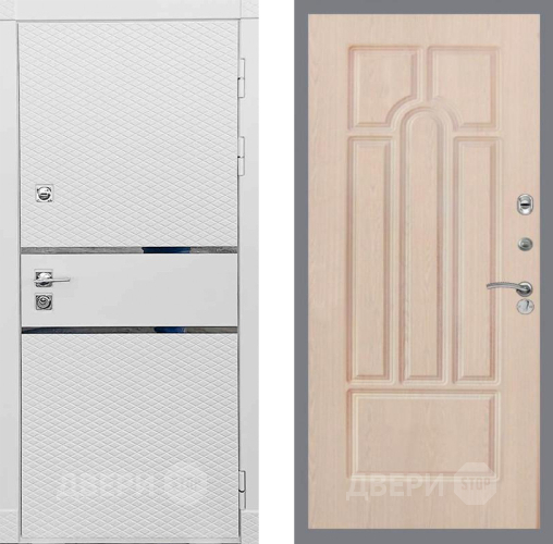Дверь Рекс (REX) 15 Силк Сноу FL-58 Беленый дуб в Жуковский