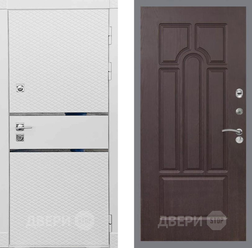Входная металлическая Дверь Рекс (REX) 15 Силк Сноу FL-58 Венге в Жуковский