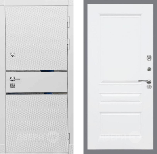 Входная металлическая Дверь Рекс (REX) 15 Силк Сноу FL-243 Силк Сноу в Жуковский