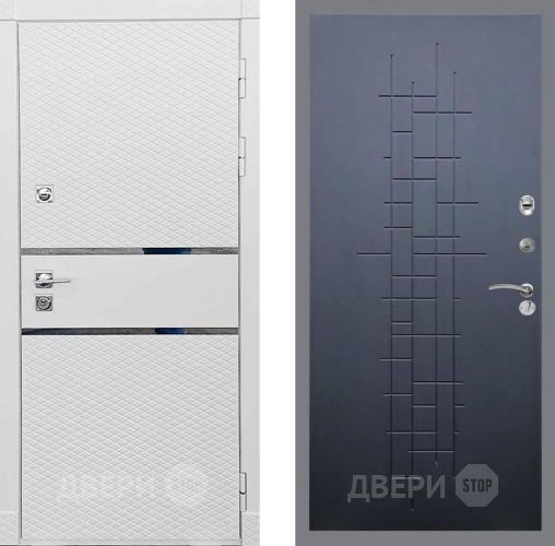 Входная металлическая Дверь Рекс (REX) 15 Силк Сноу FL-289 Ясень черный в Жуковский