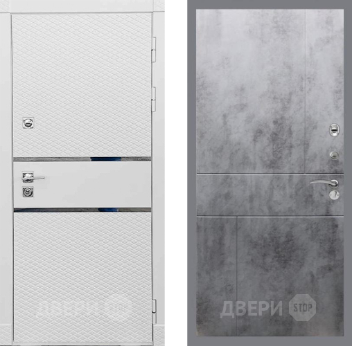 Входная металлическая Дверь Рекс (REX) 15 Силк Сноу FL-290 Бетон темный в Жуковский