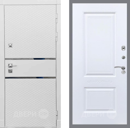 Входная металлическая Дверь Рекс (REX) 15 Силк Сноу Смальта Силк Сноу в Жуковский