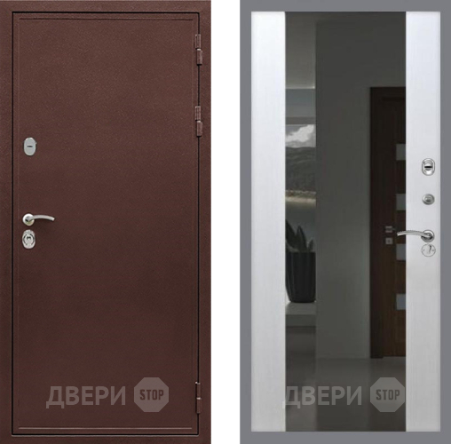 Дверь Рекс (REX) 5А СБ-16 с Зеркалом Лиственница беж в Жуковский