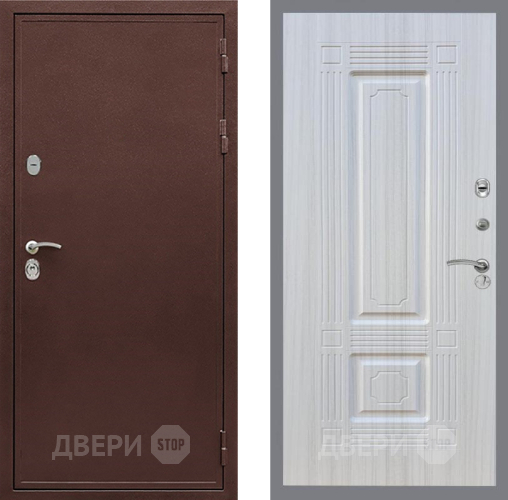 Входная металлическая Дверь Рекс (REX) 5А FL-2 Сандал белый в Жуковский