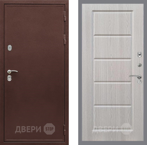 Входная металлическая Дверь Рекс (REX) 5А FL-39 Беленый дуб в Жуковский