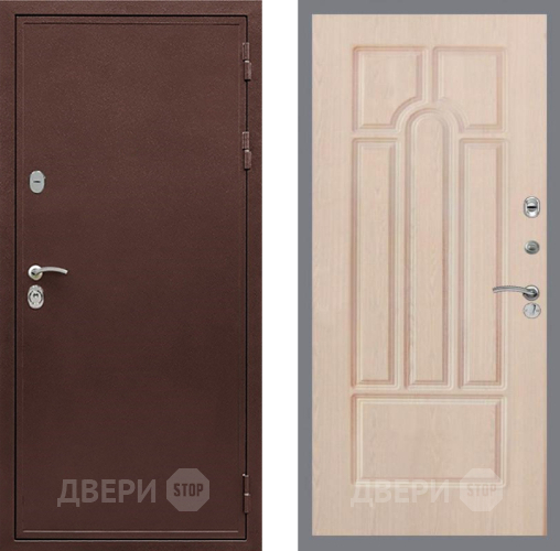 Входная металлическая Дверь Рекс (REX) 5А FL-58 Беленый дуб в Жуковский