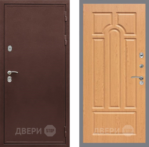 Входная металлическая Дверь Рекс (REX) 5А FL-58 Дуб в Жуковский