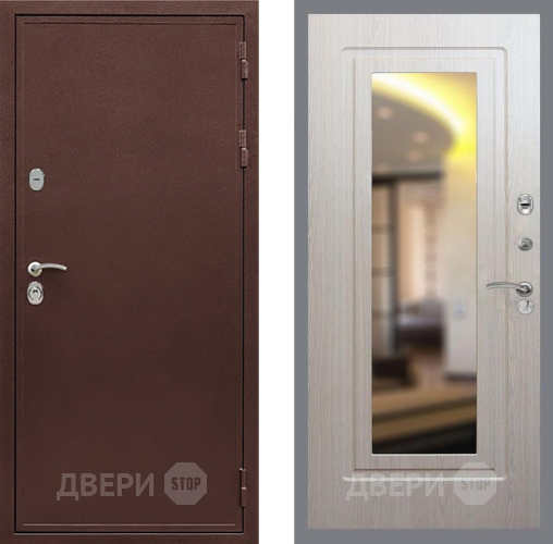 Входная металлическая Дверь Рекс (REX) 5А FLZ-120 Беленый дуб в Жуковский