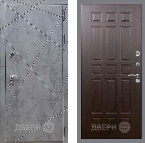 Дверь Рекс (REX) 13 Бетон Темный FL-33 Венге в Жуковский
