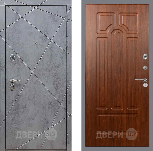 Входная металлическая Дверь Рекс (REX) 13 Бетон Темный FL-58 Морёная берёза в Жуковский