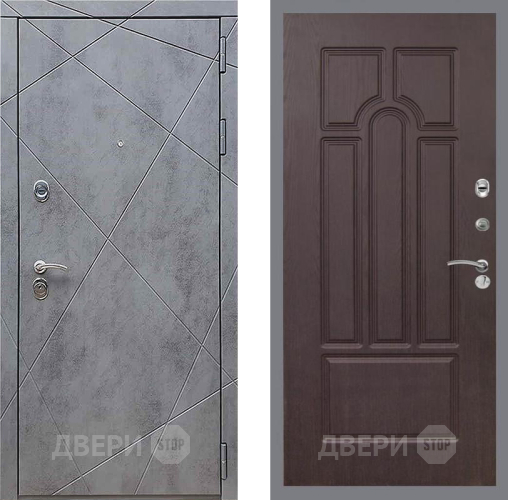 Дверь Рекс (REX) 13 Бетон Темный FL-58 Венге в Жуковский