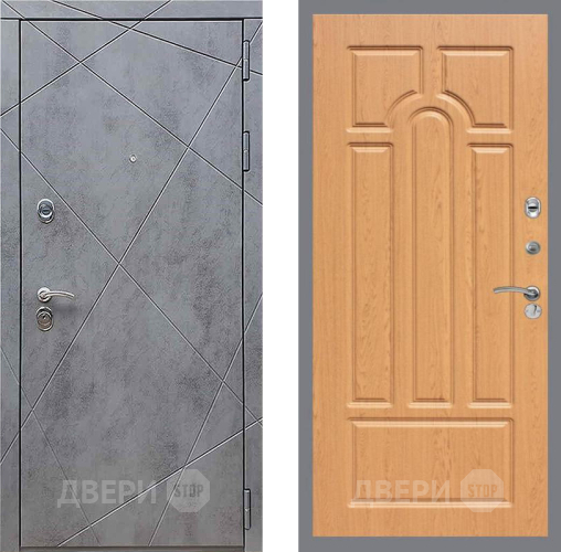 Входная металлическая Дверь Рекс (REX) 13 Бетон Темный FL-58 Дуб в Жуковский