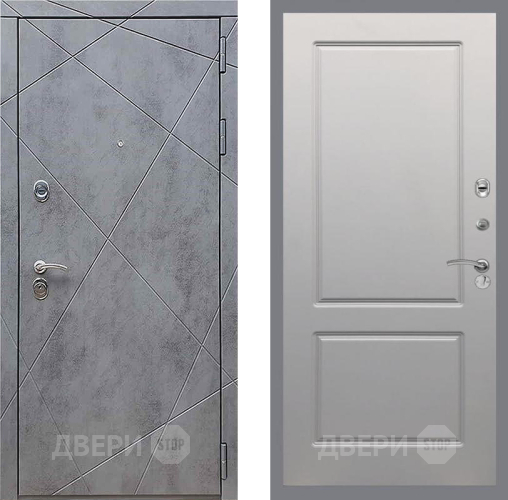 Входная металлическая Дверь Рекс (REX) 13 Бетон Темный FL-117 Грей софт в Жуковский