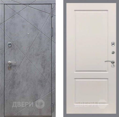 Входная металлическая Дверь Рекс (REX) 13 Бетон Темный FL-117 Шампань в Жуковский
