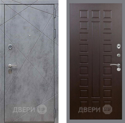 Дверь Рекс (REX) 13 Бетон Темный FL-183 Венге в Жуковский