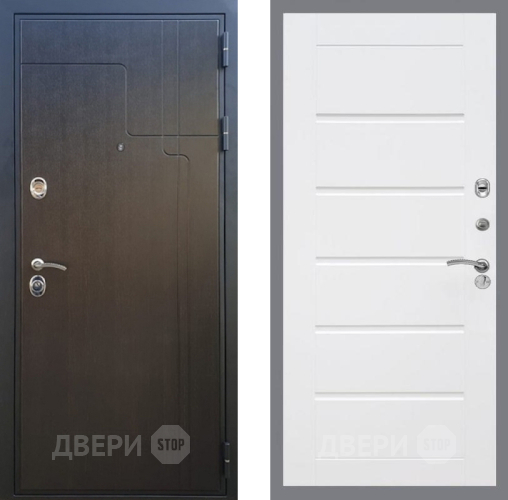 Входная металлическая Дверь Рекс (REX) Премиум-246 Сити Белый ясень в Жуковский
