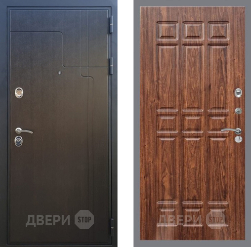 Дверь Рекс (REX) Премиум-246 FL-33 орех тисненый в Жуковский
