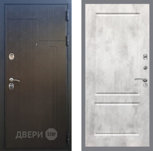 Входная металлическая Дверь Рекс (REX) Премиум-246 FL-117 Бетон светлый в Жуковский