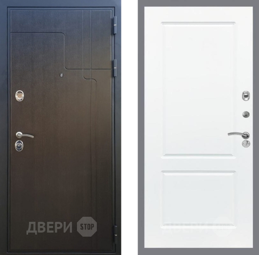 Входная металлическая Дверь Рекс (REX) Премиум-246 FL-117 Силк Сноу в Жуковский