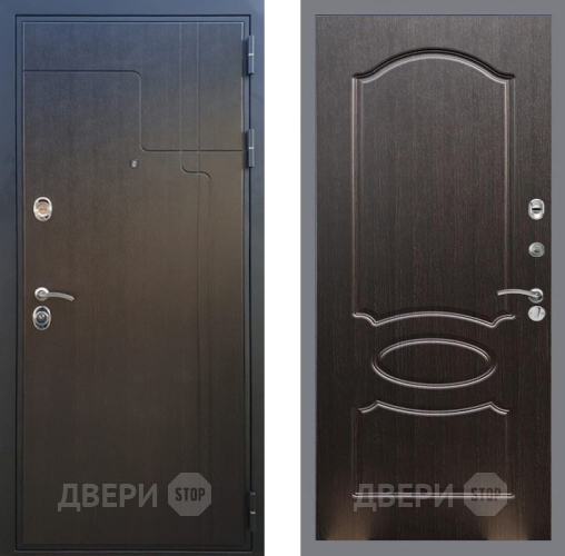 Входная металлическая Дверь Рекс (REX) Премиум-246 FL-128 Венге светлый в Жуковский