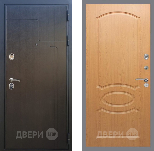 Входная металлическая Дверь Рекс (REX) Премиум-246 FL-128 Дуб в Жуковский