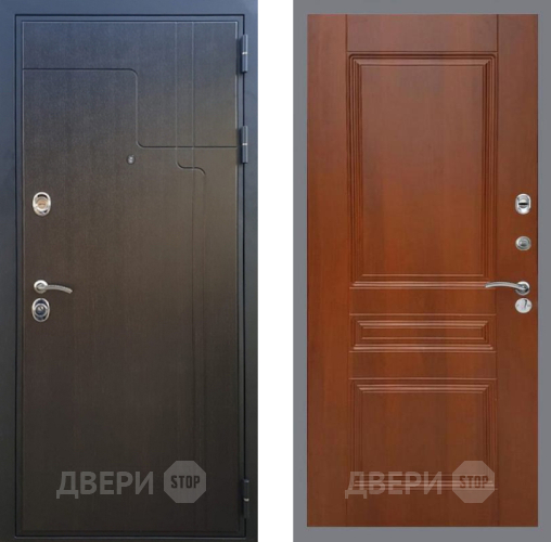 Входная металлическая Дверь Рекс (REX) Премиум-246 FL-243 Итальянский орех в Жуковский