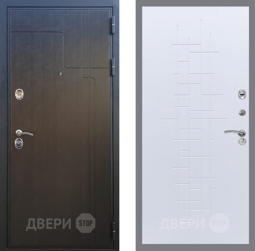 Входная металлическая Дверь Рекс (REX) Премиум-246 FL-289 Белый ясень в Жуковский