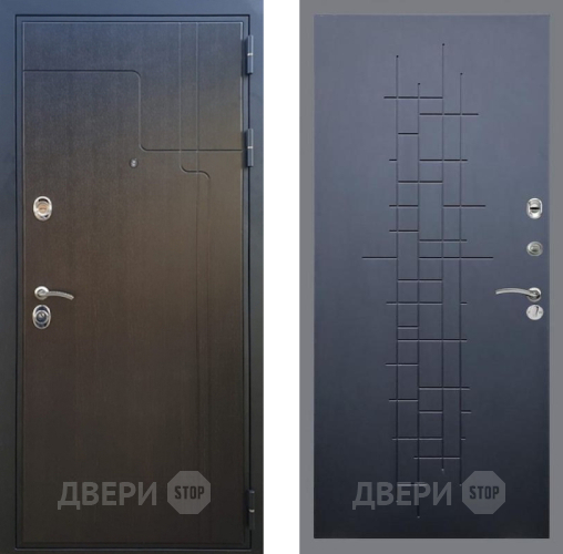 Входная металлическая Дверь Рекс (REX) Премиум-246 FL-289 Ясень черный в Жуковский