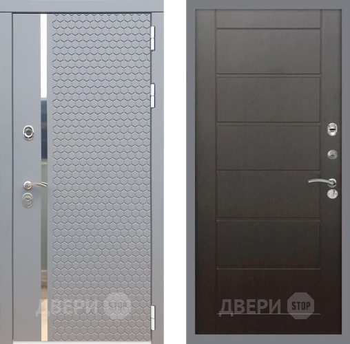 Входная металлическая Дверь Рекс (REX) 24 Сити Венге в Жуковский