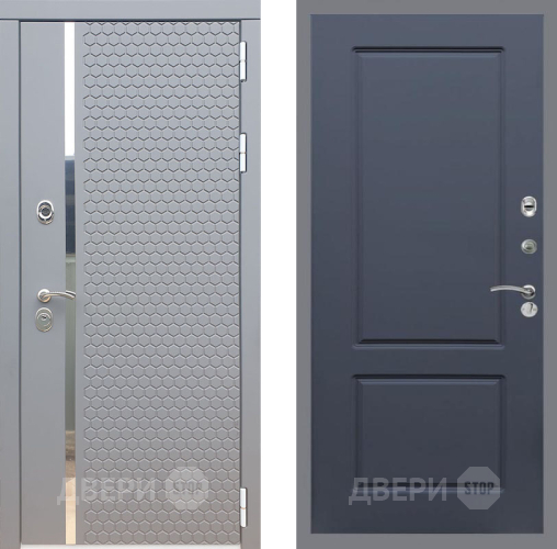 Входная металлическая Дверь Рекс (REX) 24 FL-117 Силк титан в Жуковский