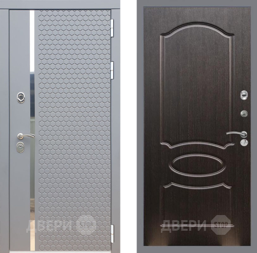 Входная металлическая Дверь Рекс (REX) 24 FL-128 Венге светлый в Жуковский