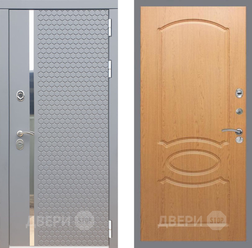 Входная металлическая Дверь Рекс (REX) 24 FL-128 Дуб в Жуковский