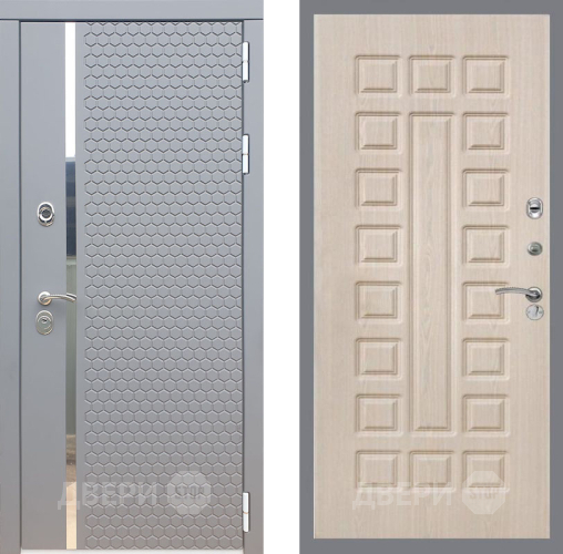 Входная металлическая Дверь Рекс (REX) 24 FL-183 Беленый дуб в Жуковский