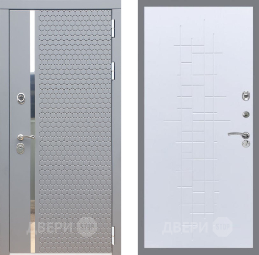 Входная металлическая Дверь Рекс (REX) 24 FL-289 Белый ясень в Жуковский