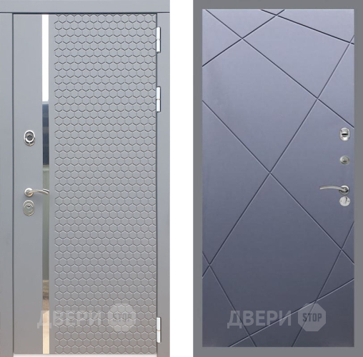 Входная металлическая Дверь Рекс (REX) 24 FL-291 Силк титан в Жуковский