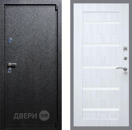 Дверь Рекс (REX) 3 СБ-14 стекло белое Сандал белый в Жуковский