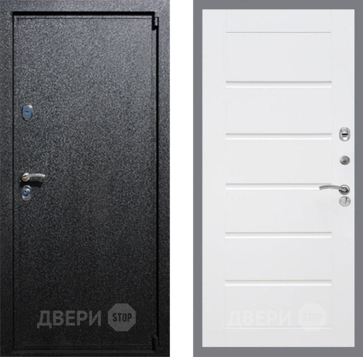 Входная металлическая Дверь Рекс (REX) 3 Сити Белый ясень в Жуковский