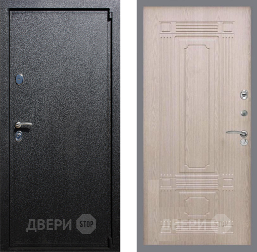Входная металлическая Дверь Рекс (REX) 3 FL-2 Беленый дуб в Жуковский