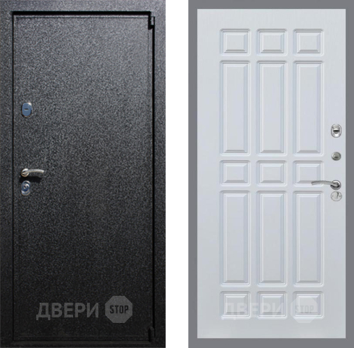 Входная металлическая Дверь Рекс (REX) 3 FL-33 Белый ясень в Жуковский