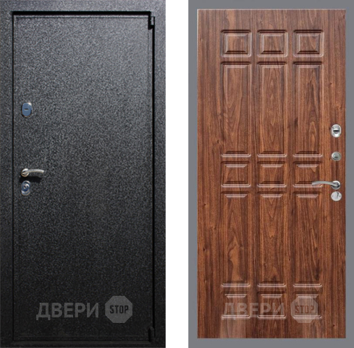 Входная металлическая Дверь Рекс (REX) 3 FL-33 орех тисненый в Жуковский