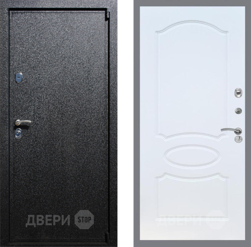 Входная металлическая Дверь Рекс (REX) 3 FL-128 Белый ясень в Жуковский
