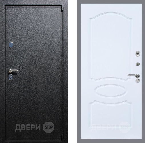 Входная металлическая Дверь Рекс (REX) 3 FL-128 Силк Сноу в Жуковский
