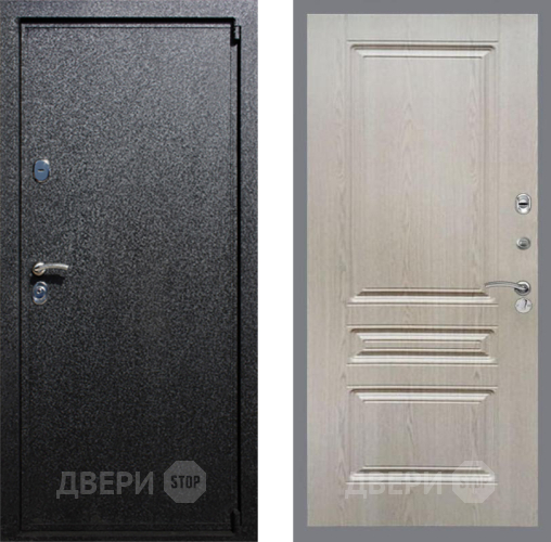 Входная металлическая Дверь Рекс (REX) 3 FL-243 Беленый дуб в Жуковский